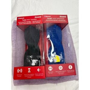 NWT Set of 2 twist mini Bluetooth speakers
